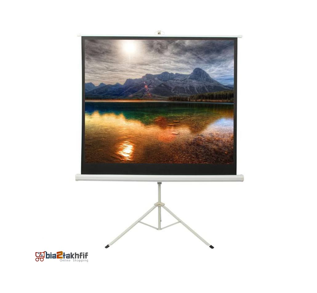پرده نمایش پایه دار پروژکتور Scope 250×250