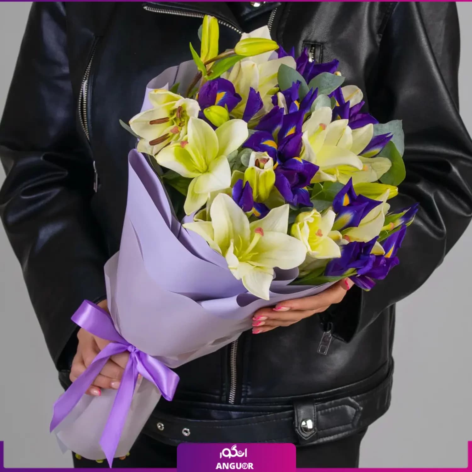 دسته گل ترکیبی (لیلیوم – زنبق)