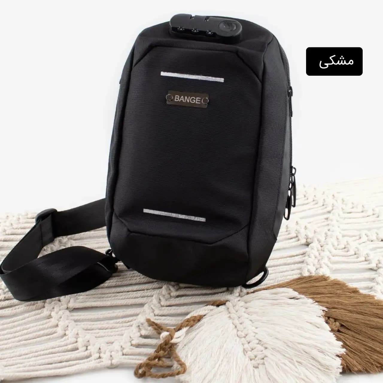 کیف مردانه چرم مصنوعی اسپرت روزمره کد 7116 — تصویر ۱۲