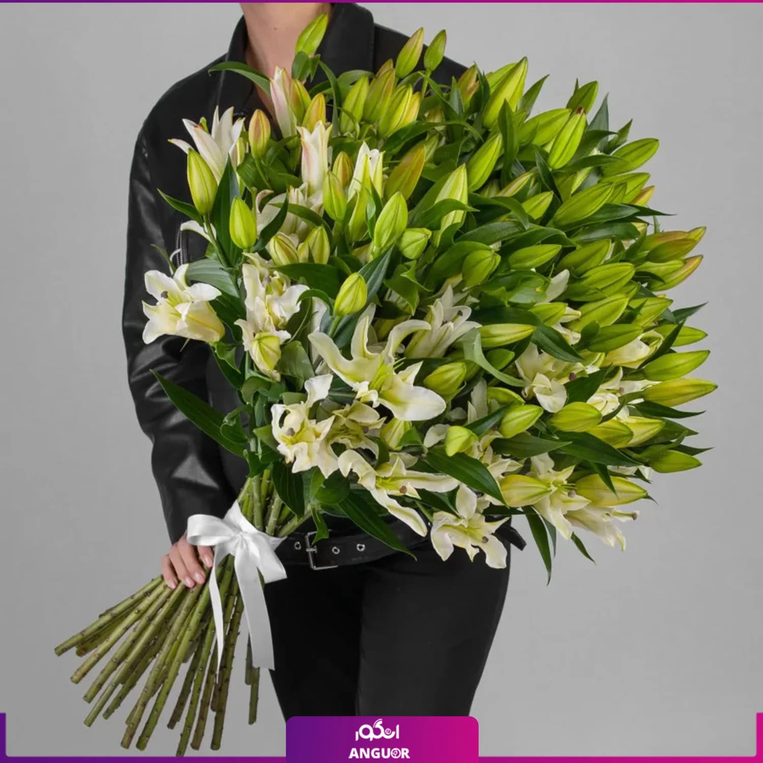 دسته گل لیلیوم 200 عددی — تصویر ۲