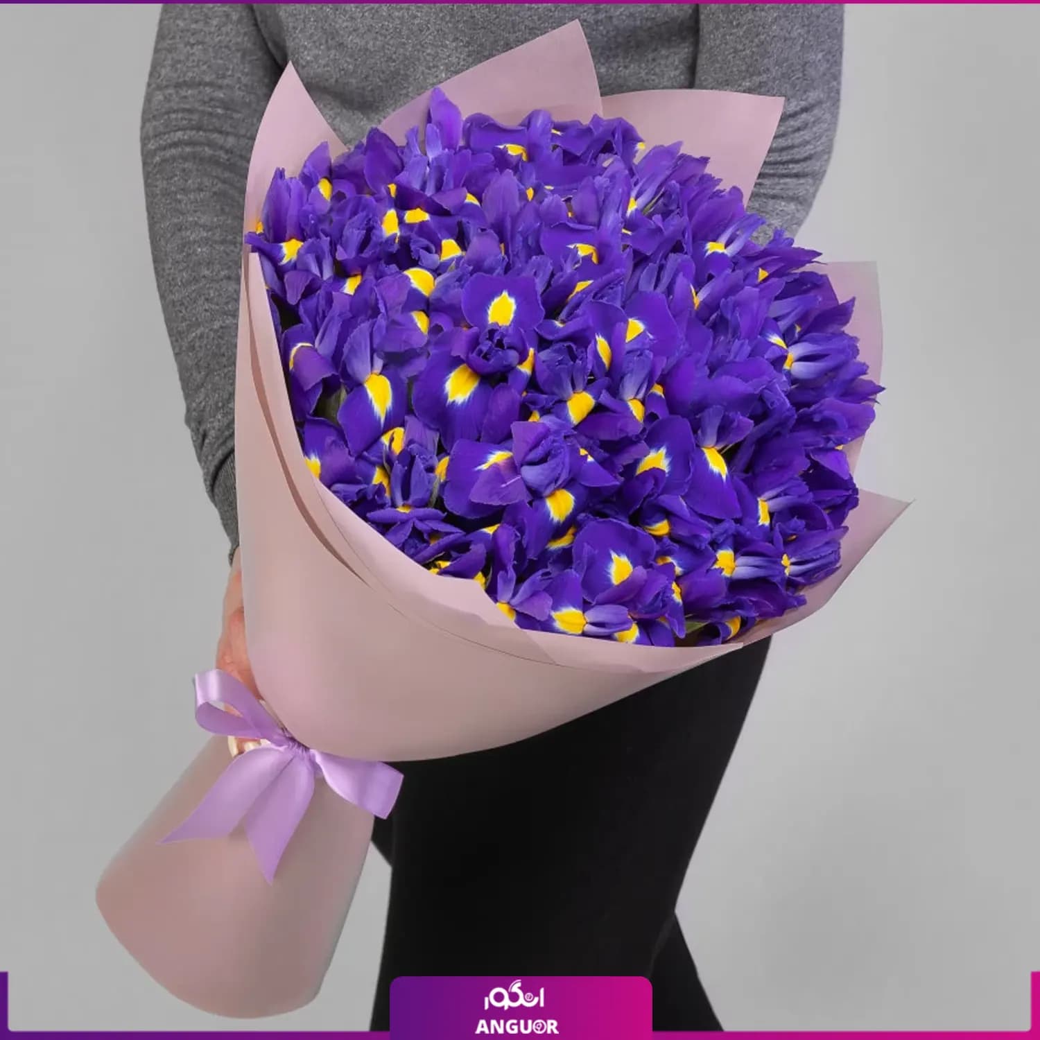 دسته گل زنبق (45 عددی)