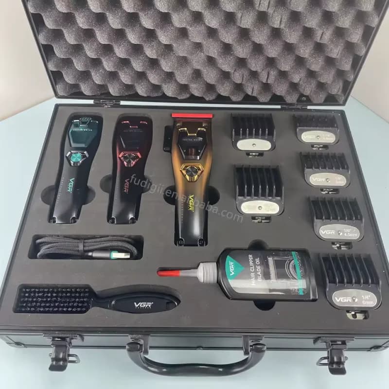 ماشین اصلاح سر و صورت وی جی آر مدل V-668 — تصویر ۵