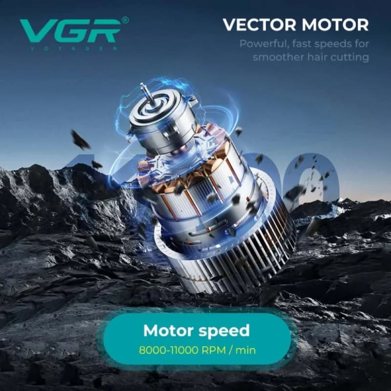ماشین اصلاح سر و صورت وی جی آر مدل V-668 — تصویر ۷