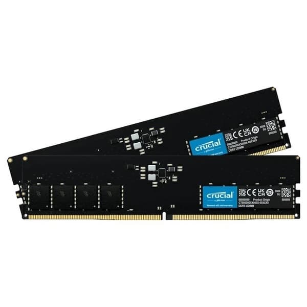 رم دسکتاپ DDR5 تک کاناله 5600 مگاهرتز CL46 کروشیال مدل CT16G56C46U5 ظرفیت 16 گیگابایت — تصویر ۸