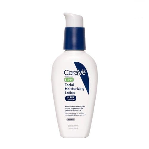 لوشن آبرسان شب سراوی CERAVE مدل ULTRA Lightweight حجم 89 میل — تصویر ۹