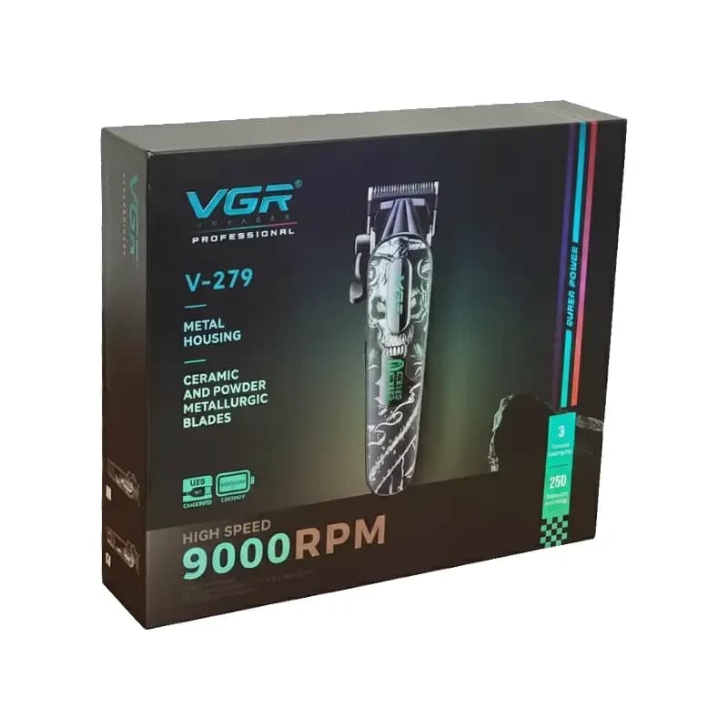 ماشین اصلاح سر و صورت وی جی آر مدل V-279 — تصویر ۷