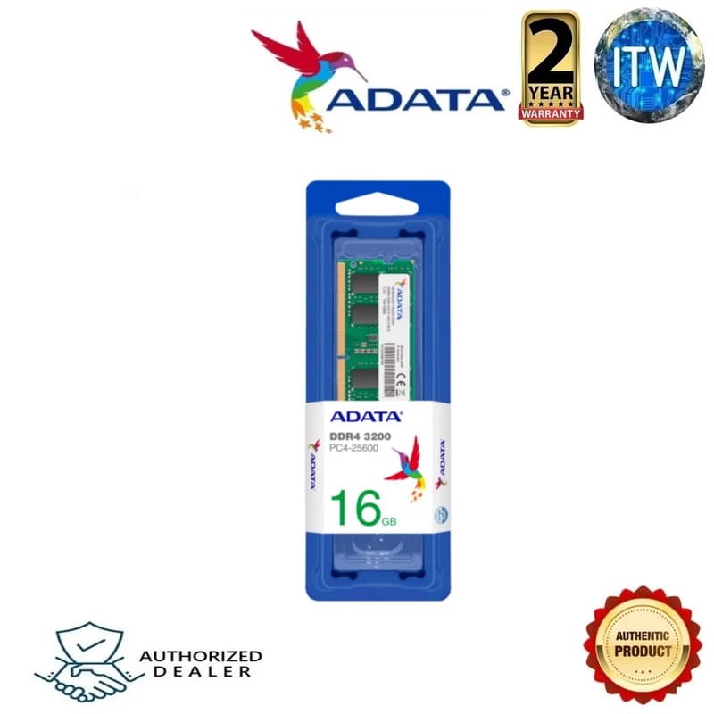 رم لپ تاپ DDR4 تک کاناله 3200مگاهرتز ای دیتا مدل AD4S ظرفیت 16 گیگابایت — تصویر ۲