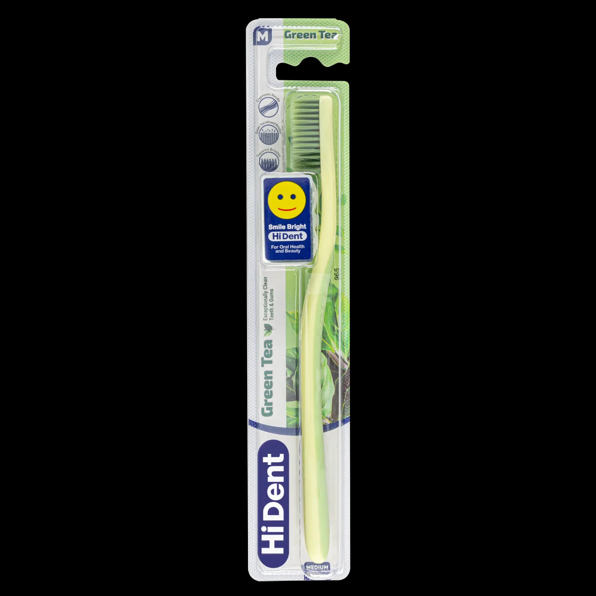 مسواک گیاهی هایدنت Hi Dent کد 965 سری مدیوم