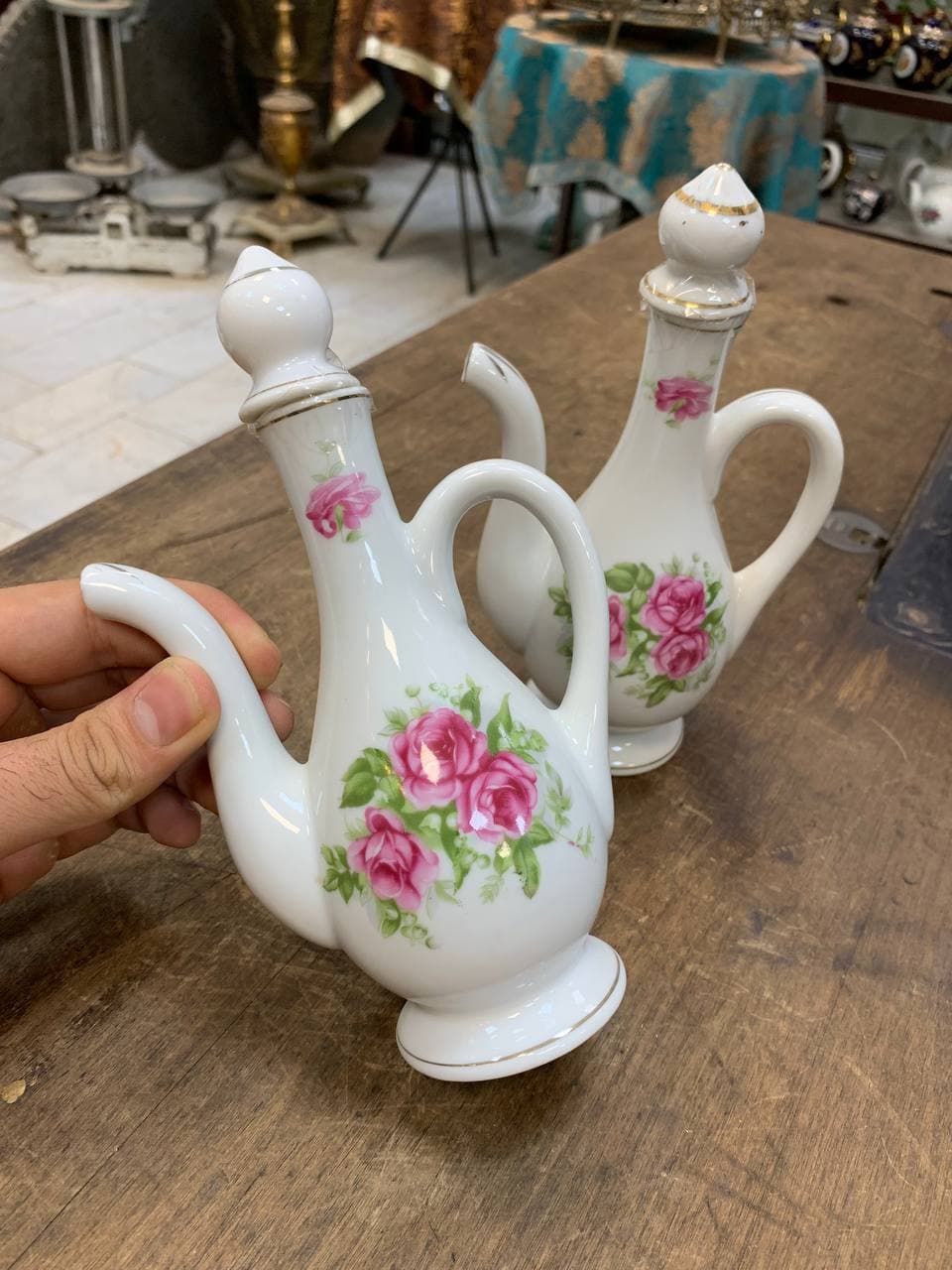 گلابپاش گلسرخی اصل ژاپن قدیمی — تصویر ۳