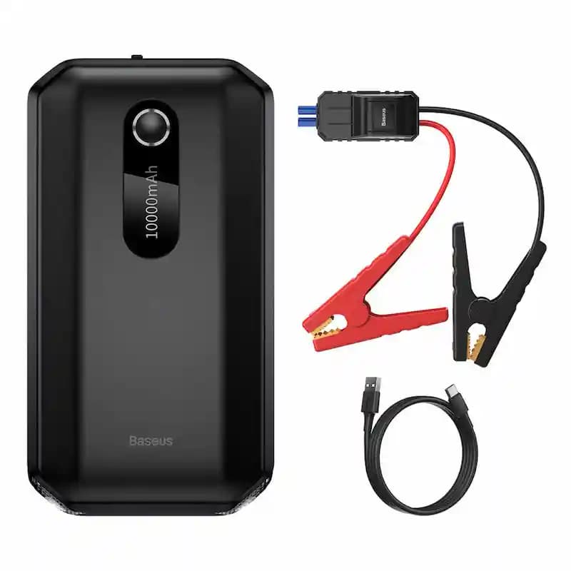 جامپ استارتر خودرو باسئوس مدل Super Energy Air Car Jump Starter CGNL020101 10000mAh — تصویر ۲