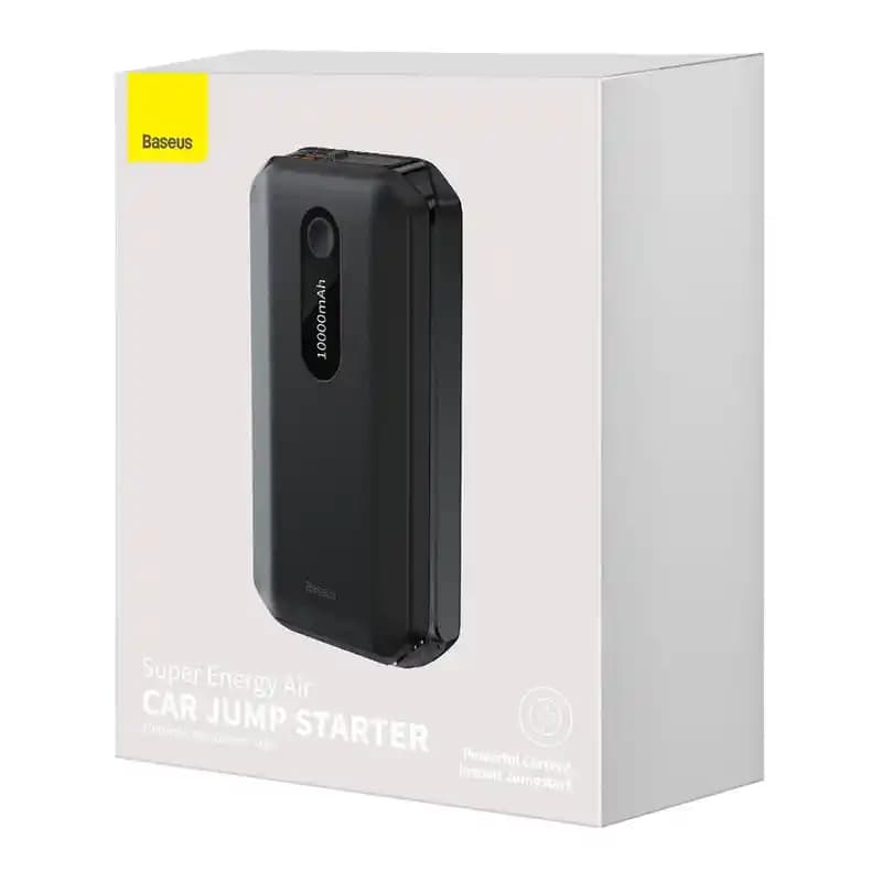 جامپ استارتر خودرو باسئوس مدل Super Energy Air Car Jump Starter CGNL020101 10000mAh — تصویر ۷