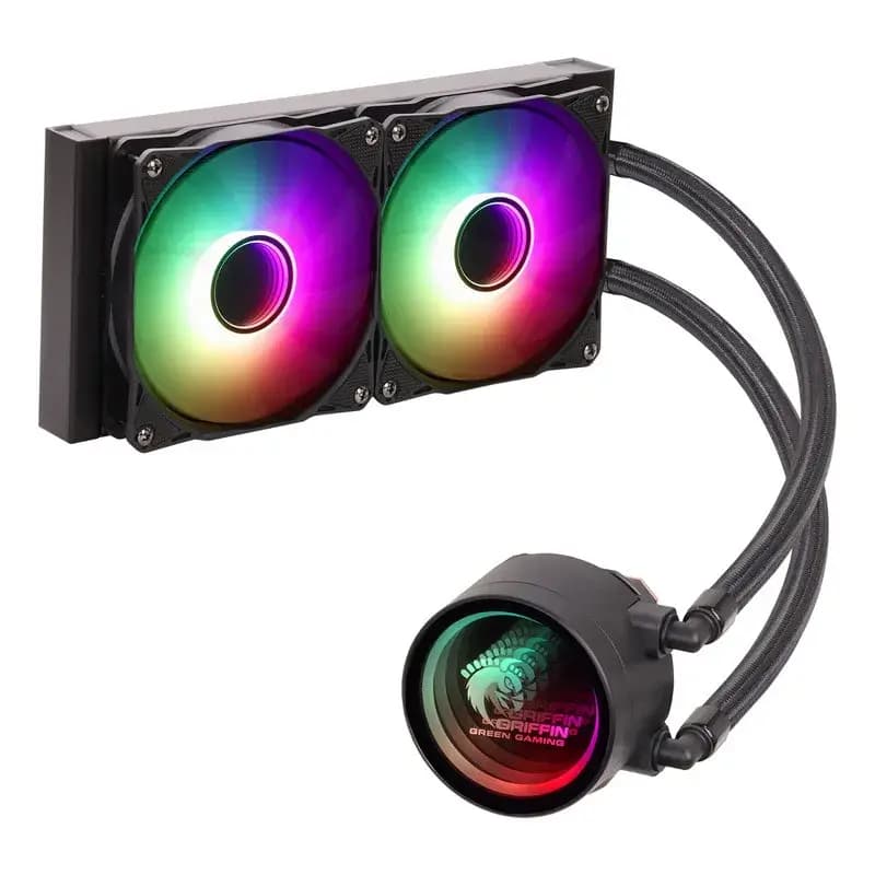 فن خنک کننده CPU گرین Green Glacier 240 ECO-ARGB — تصویر ۵