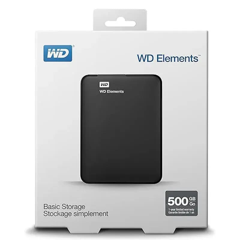 هارد اکسترنال وسترن المنت Western Digital Element 500G (کپی) — تصویر ۲