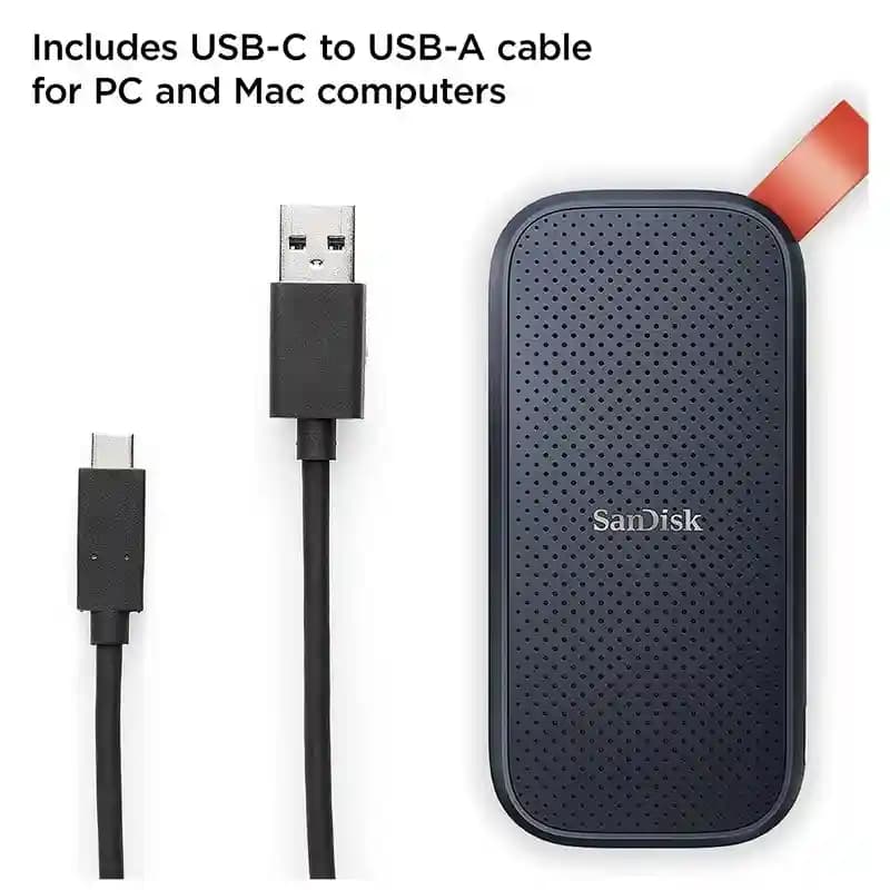 حافظه SSD اکسترنال سن دیسک مدل Sandisk E30 ظرفیت 1 ترابایت — تصویر ۸
