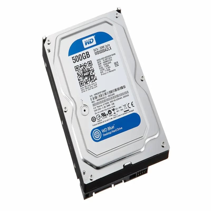 هارد اینترنال وسترن دیجیتال Western Digital Blue 500GB — تصویر ۲