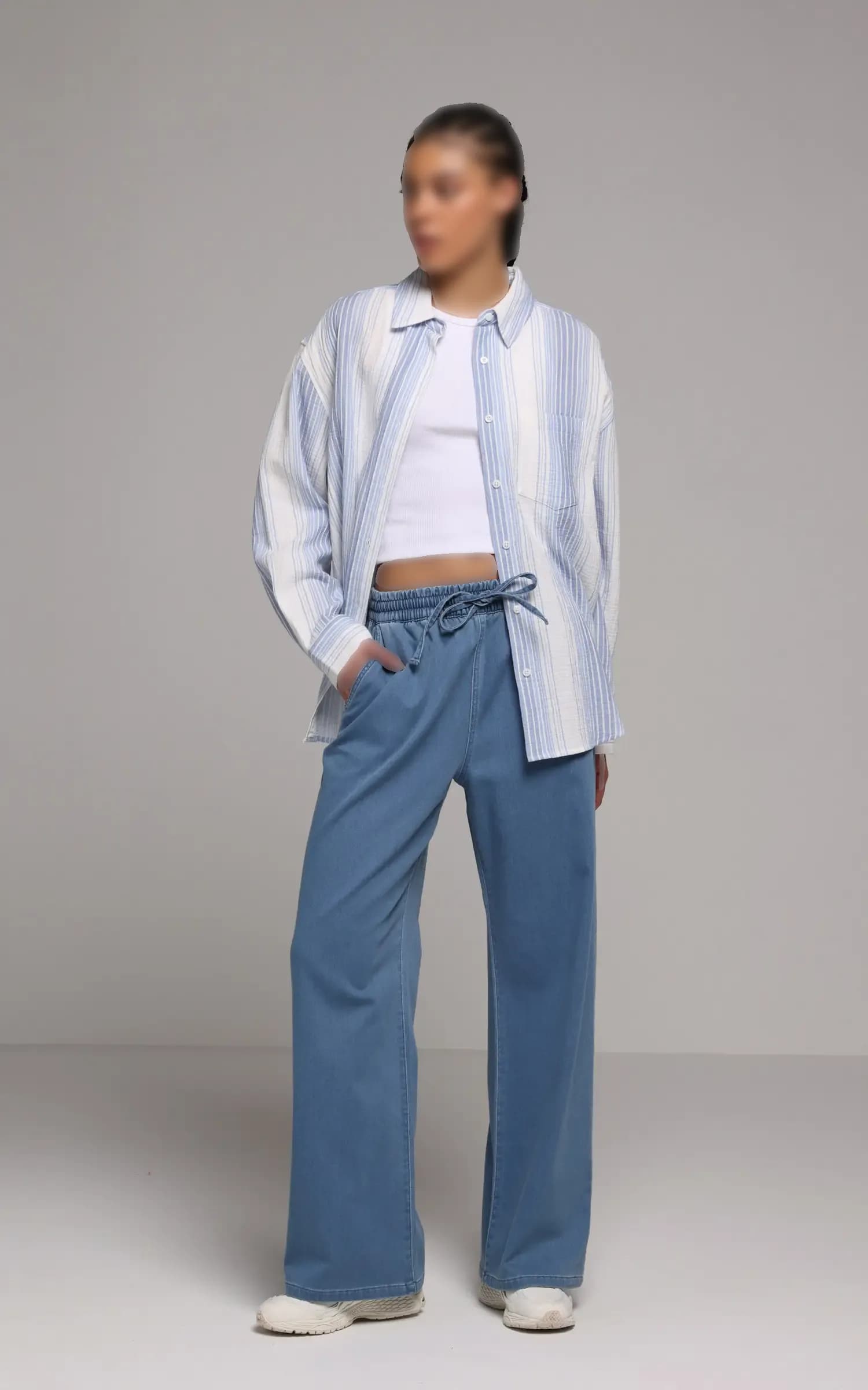 شلوار جین کاغذی زنانه Colin’s کد CL1079809 — تصویر ۹