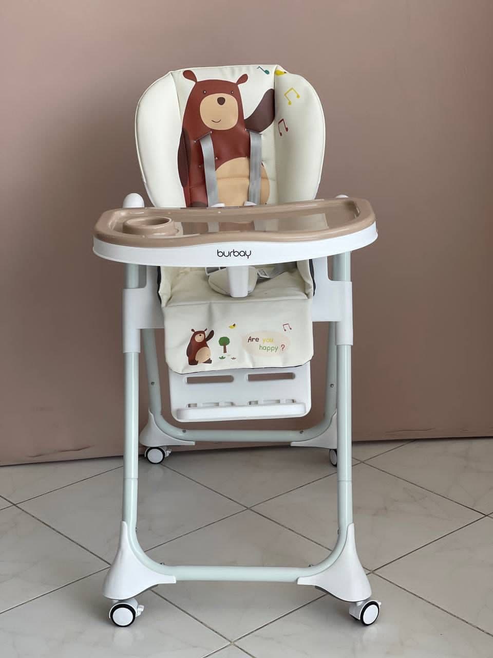 صندلی غذاخوری کودک برند بوربای مدل خرس Burbay Baby Dining Chair — تصویر ۱۰