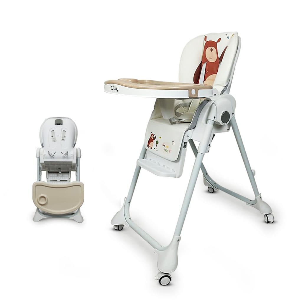 صندلی غذاخوری کودک برند بوربای مدل خرس Burbay Baby Dining Chair — تصویر ۹