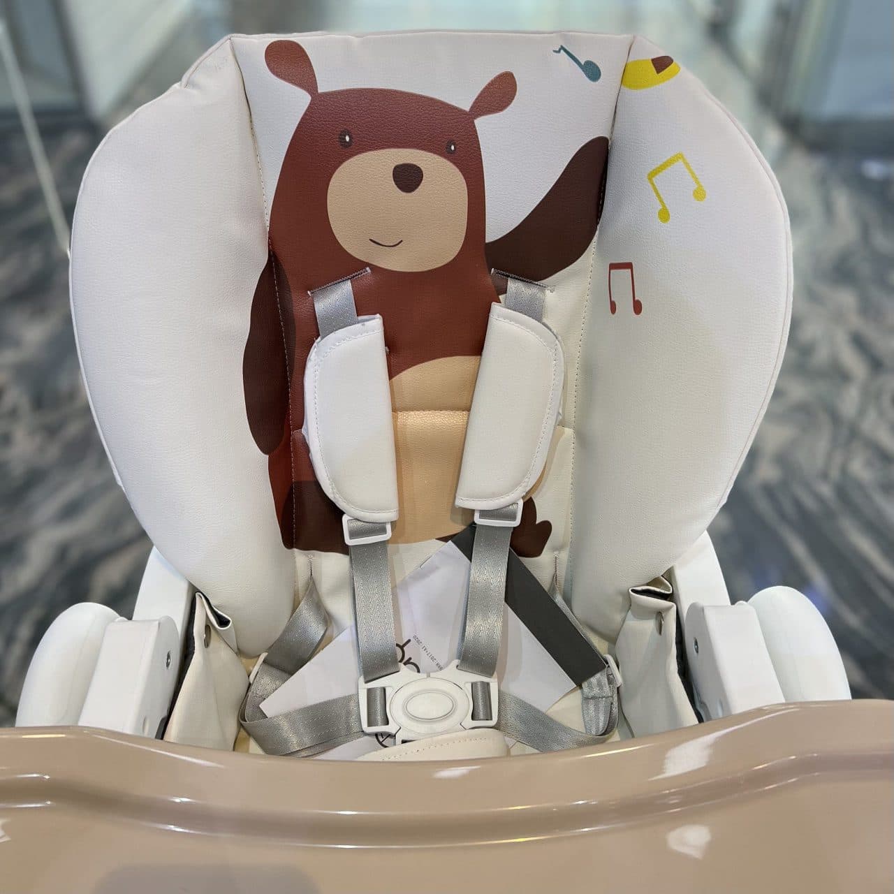 صندلی غذاخوری کودک برند بوربای مدل خرس Burbay Baby Dining Chair — تصویر ۱۱