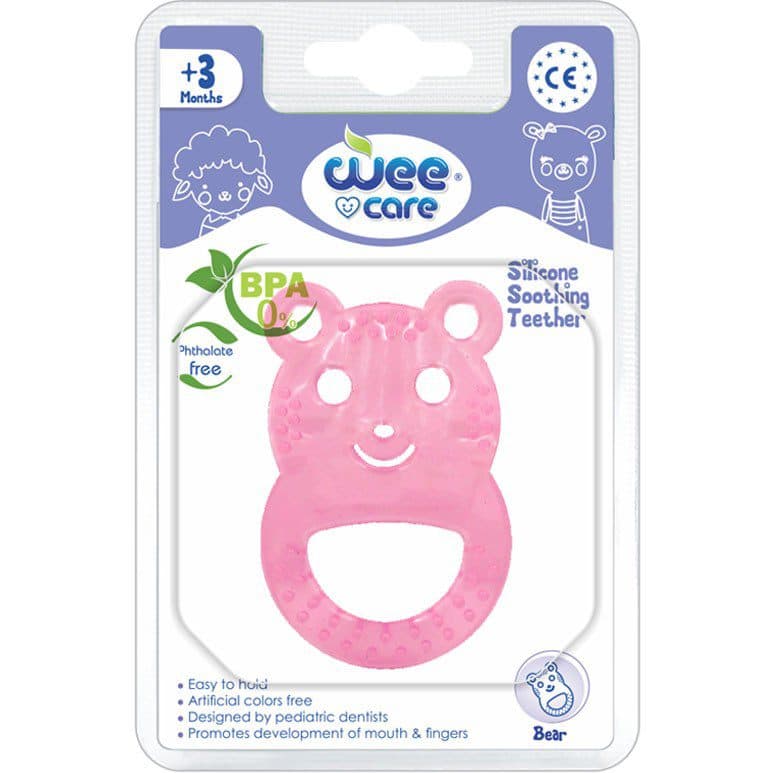 دندان گیر تمام سیلیکونی وی کر طرح خرس و لاک پشت wee care کد T 402/1 or 3 — تصویر ۹