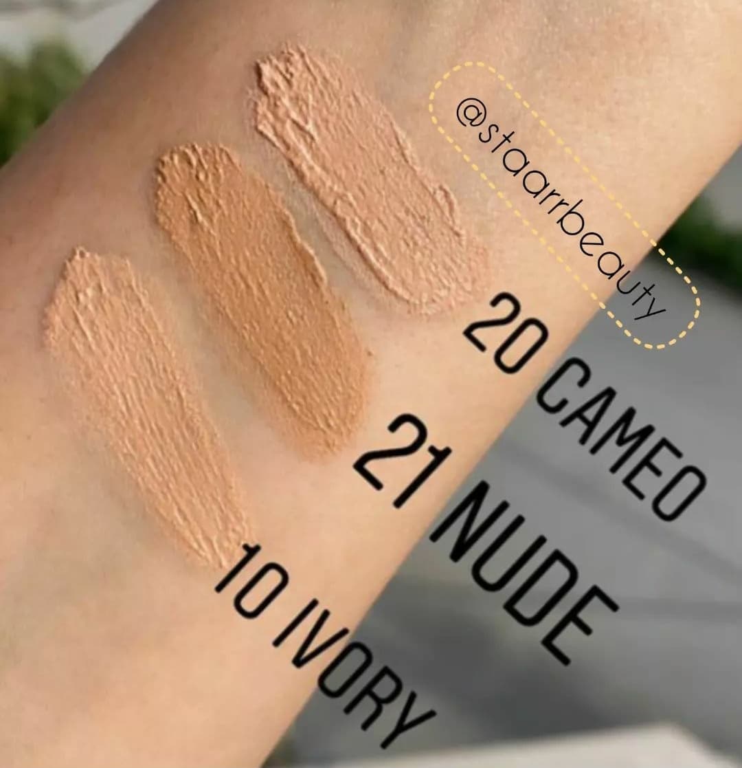 موس حاوی پرایمر Dream Matte میبلین 18ml Maybelline Dream Matte Mousse Airy Mousse Foundation SPF 18 — تصویر ۶