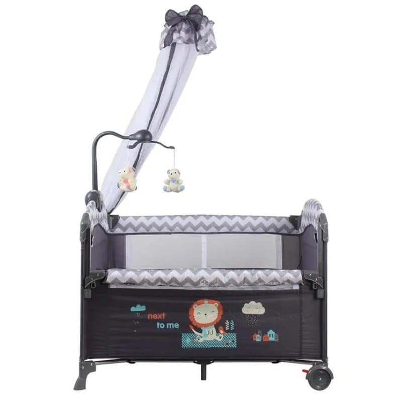 تخت و پارک کنار بازشو و گهواره شو کول بیبی KDD960XL(828) cool baby