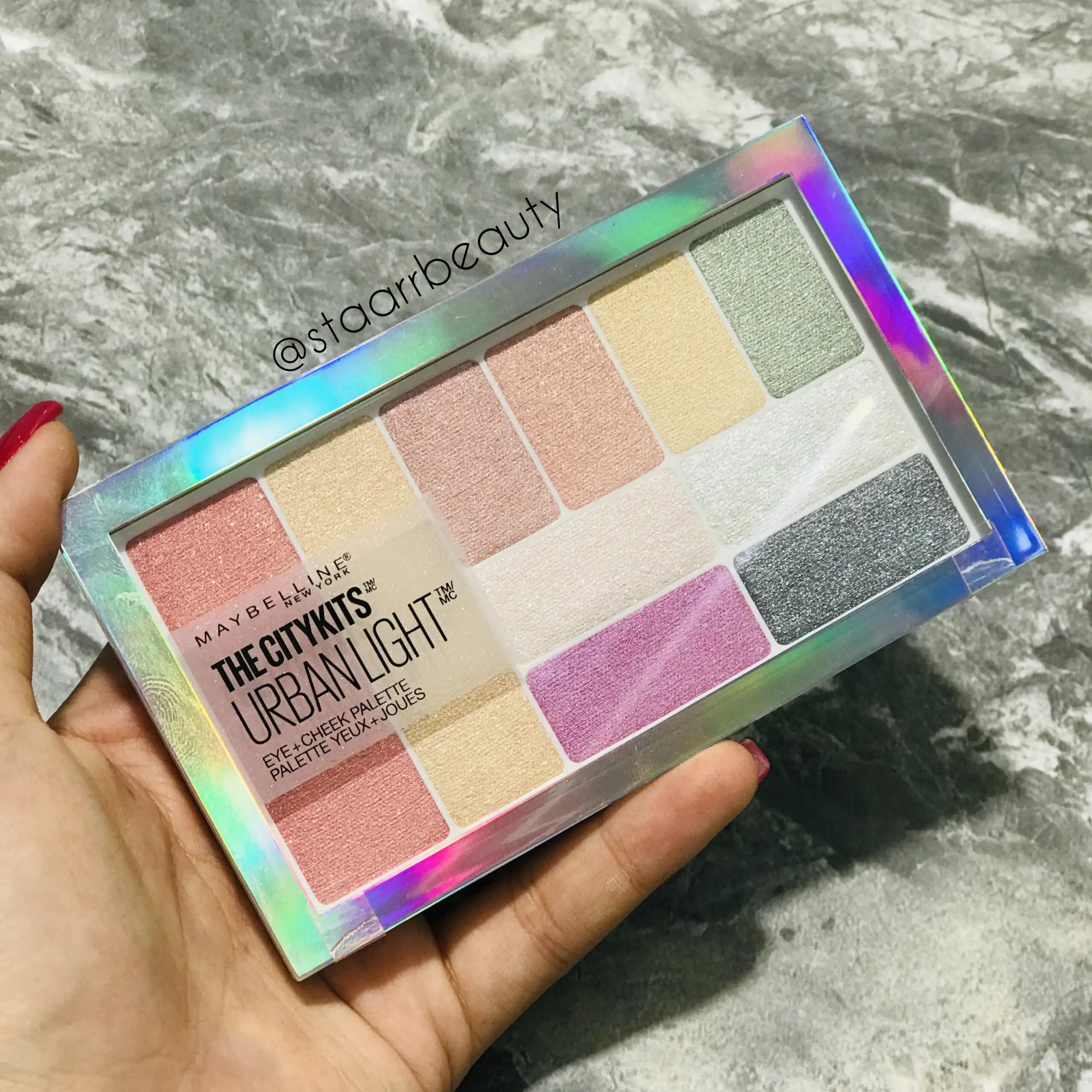 پالت چشم و صورت سیتی کیتس میبلین Maybelline
