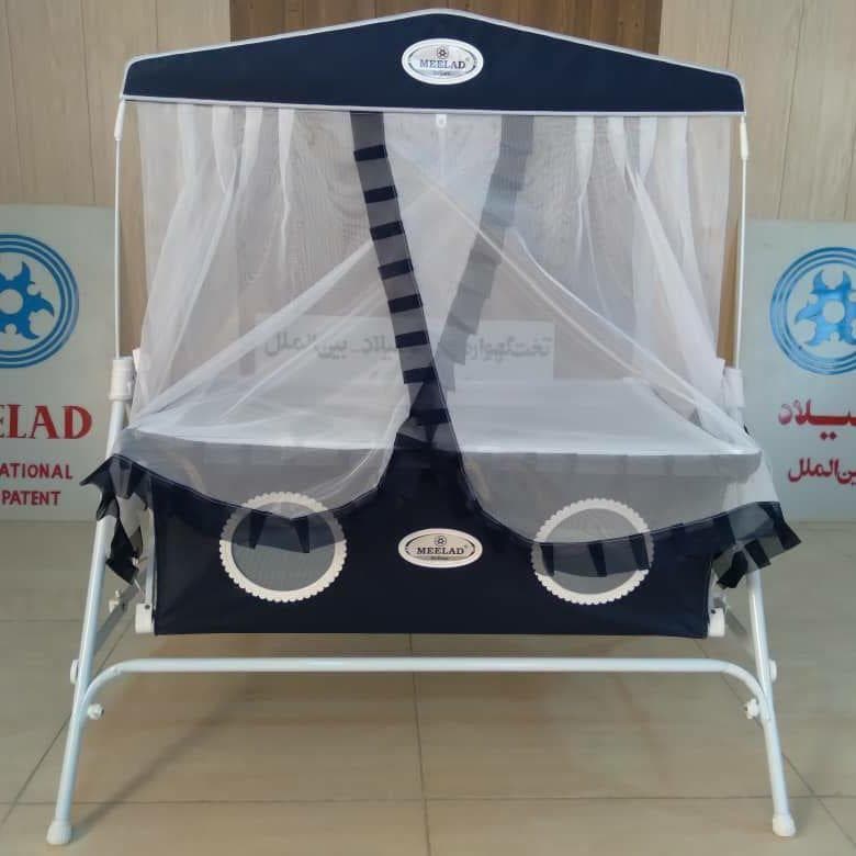تخت و گهواره میلاد اصلی پارچه مخصوص الگاس s صادراتی Meelad — تصویر ۵