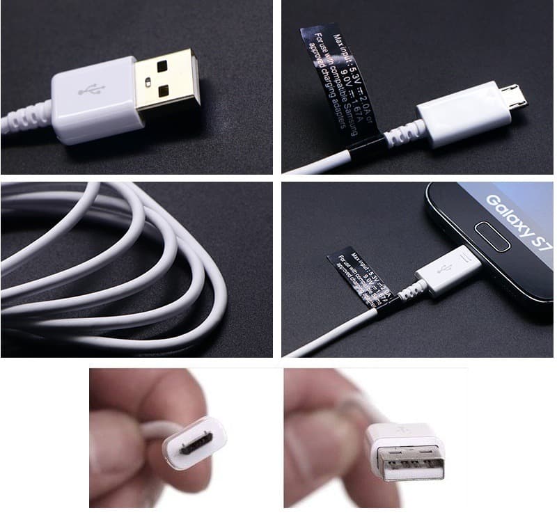 کابل شارژ اصلی سامسونگ فست شارژ S7 اصلی — تصویر ۶