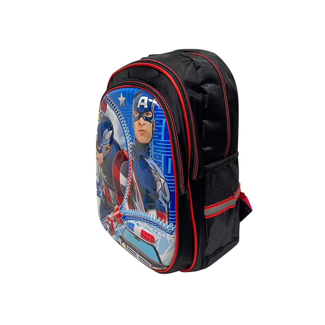 کوله پشتی پسرانه طرح کاپیتان آمریکا مدل CA60490 — تصویر ۲