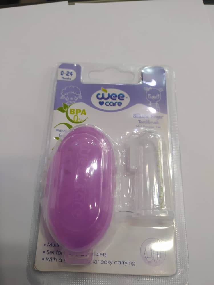 مسواک سیلیکون بلیستر با قاب محافظ وی کر wee-care s601 — تصویر ۷