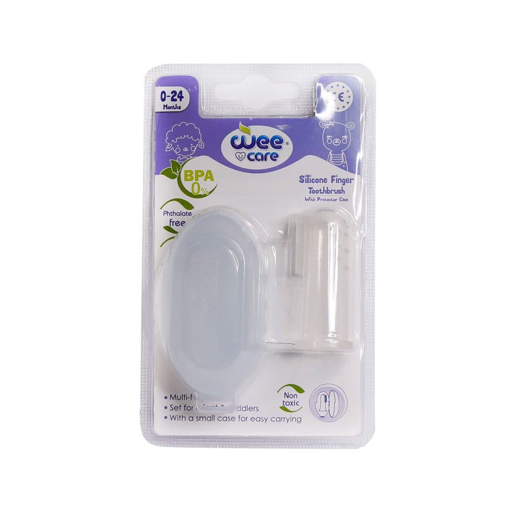 مسواک سیلیکون بلیستر با قاب محافظ وی کر wee-care s601 — تصویر ۵
