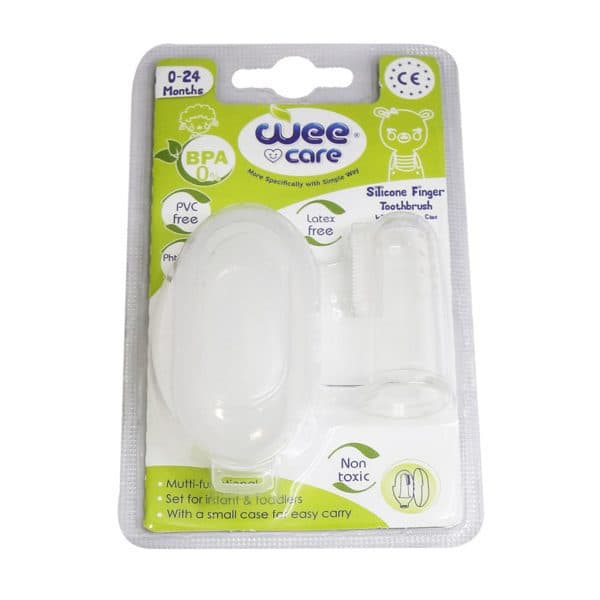 مسواک سیلیکون بلیستر با قاب محافظ وی کر wee-care s601 — تصویر ۴