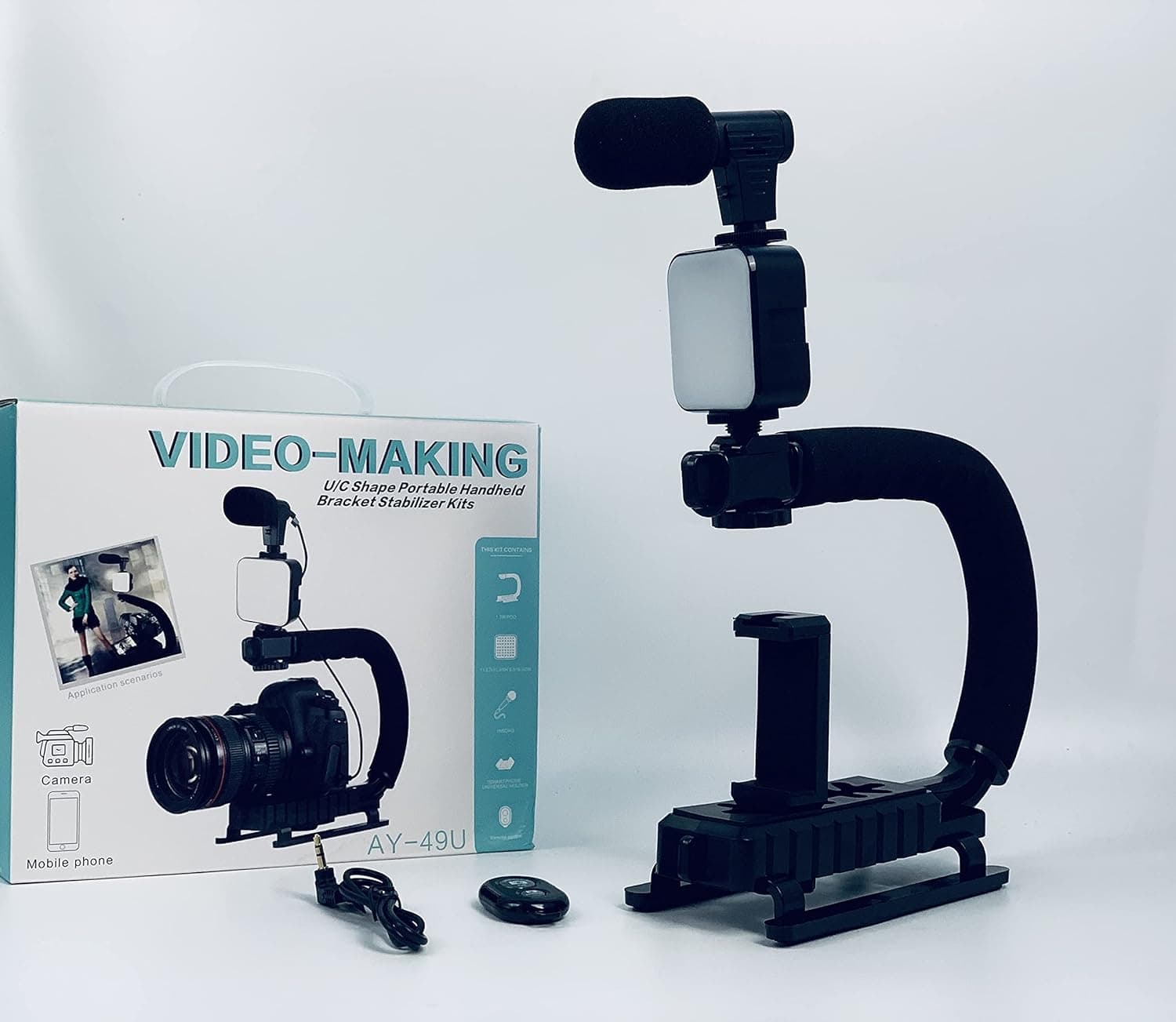 گیمبال و لرزشگیر دوربین مدل Video Making AY-49U — تصویر ۲