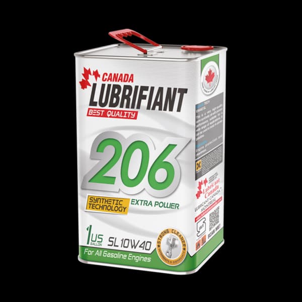 روغن موتور کانادا لوبریفنت مدل SL 10W40 – 206 – سنتتیک فلزی 1US — تصویر ۲