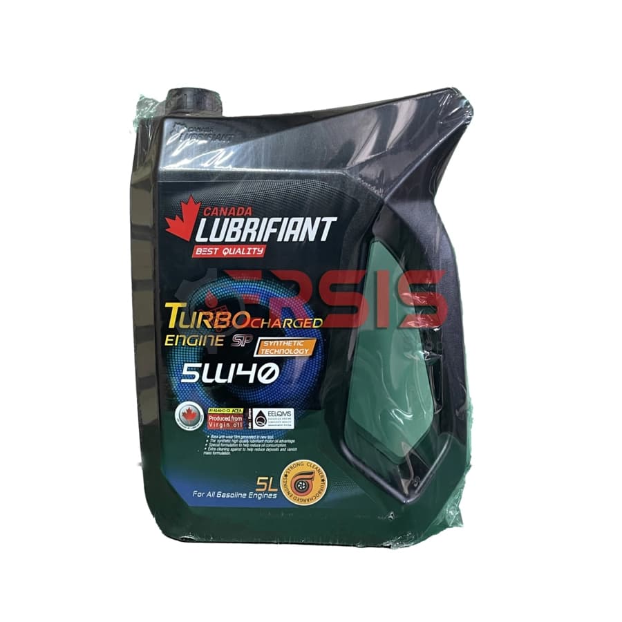 روغن موتور کانادا لوبریفنت مدل SN 5W40 – سنتتیک پلاستیکی مخصوص لکسوس و تویوتا حجم 5 لیتر