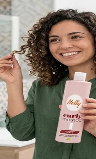 شامپو مخصوص موهای فر Curly Method 1 نلی 400 میلی لیتر — تصویر ۵