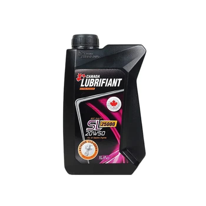 روغن موتور کانادا لوبریفنت مدل SL 20W50 – پلاستیکی – 25000 Synthetic-Tec حجم 1 لیتر — تصویر ۲