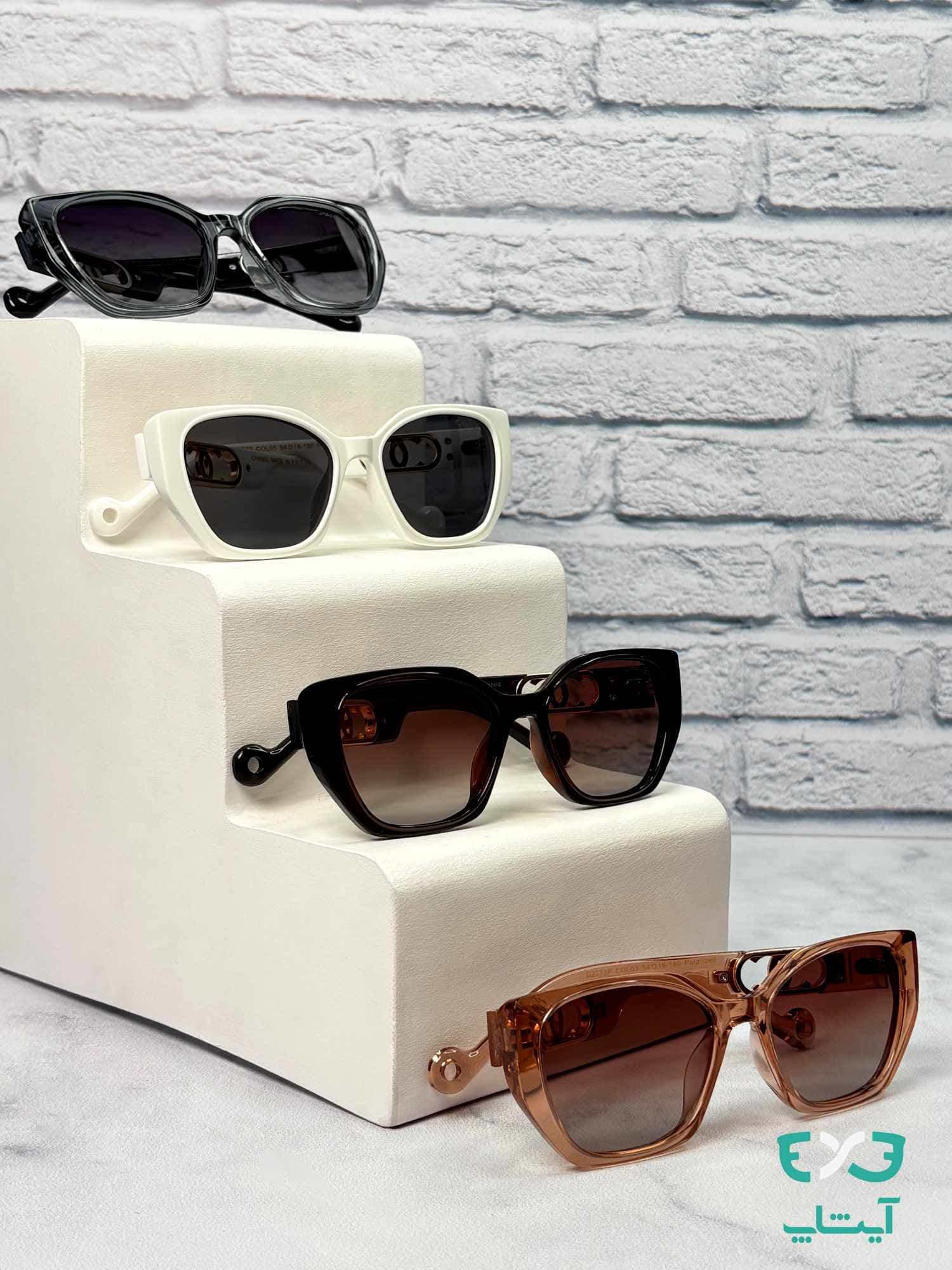 عینک آفتابی شنل CHANEL کد D2373 — تصویر ۲