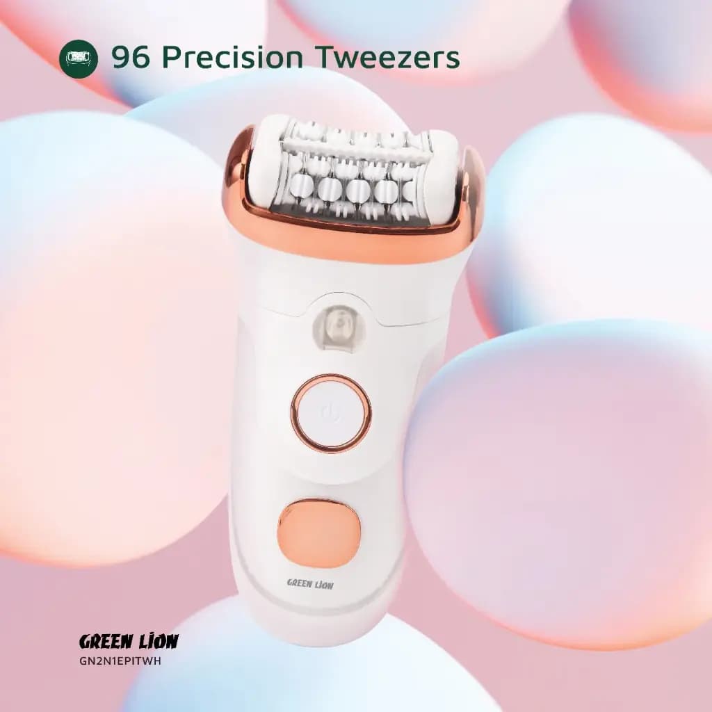 اپیلاتور 2 در 1 اصلاح، اپیلاسیون گرین Green Lion 2 in 1 Epilator مدل GN2N1EPITWH — تصویر ۴