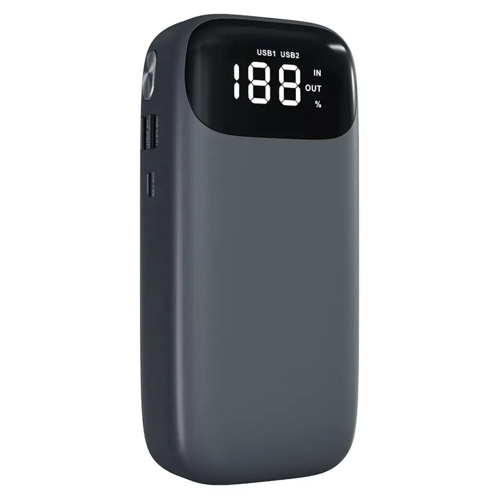 جامپ استارتر خودرو و پاوربانک 10000mAh گرین لاین Flex Power GNFLXJUMP10GY