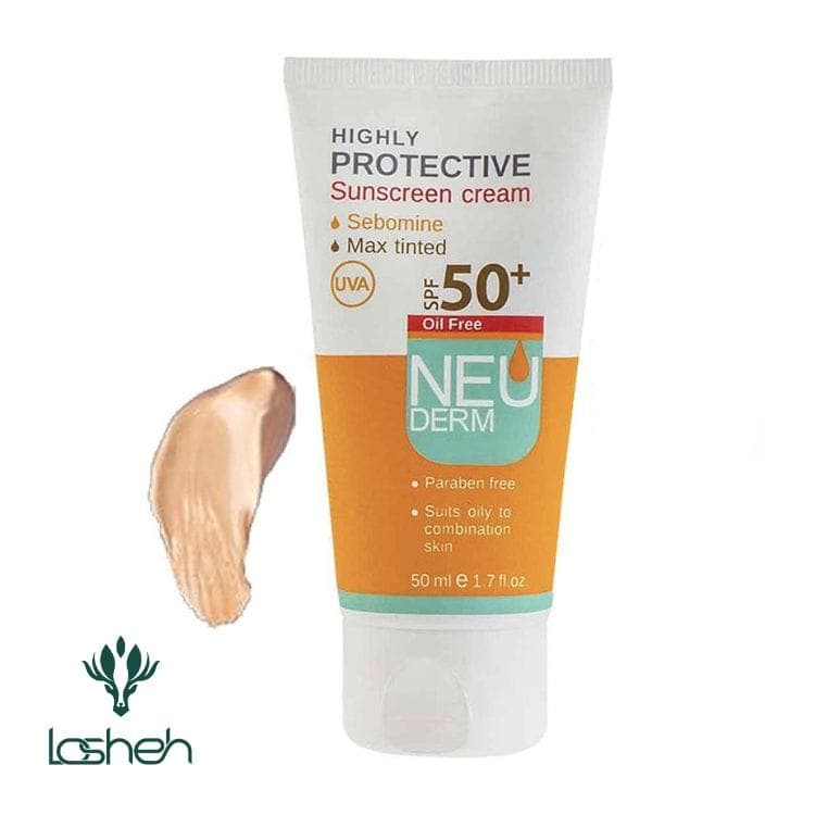 کرم ضدآفتاب فاقد چربی هایلی پروتکتیو نئودرم ⁺SPF50