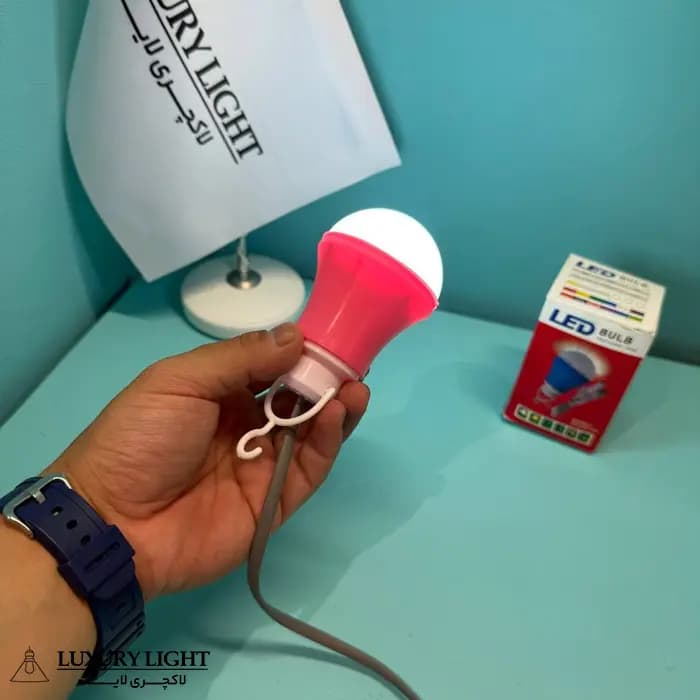 چراغ آویز چادر مدل USB-OTG — تصویر ۱۱