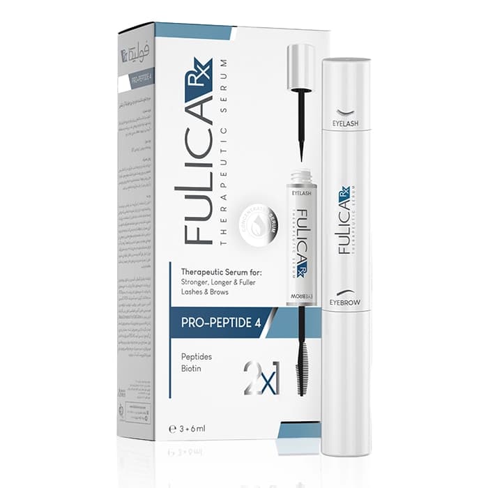 سرم تقویت مژه و ابرو فولیکا آر ایکس Fulica RX Pro-Peptide 4 Lashes & Brow Serum 3+6ml