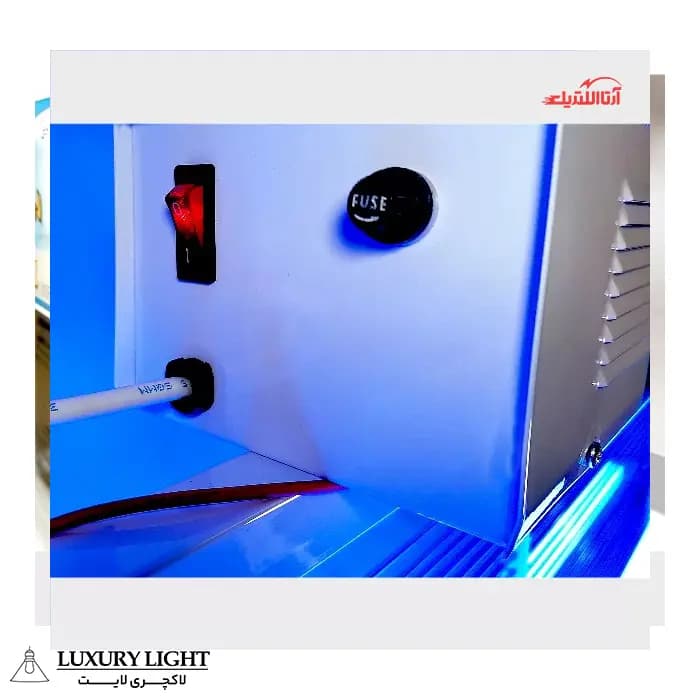 حشره کش برقی صنعتی شهباز مدل 180 با لامپ UV — تصویر ۱۰