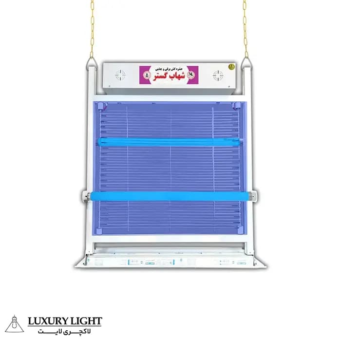 حشره کش برقی جذبی صنعتی 2 در 20 وات شهاب گستر مدل FM2X20WS — تصویر ۶