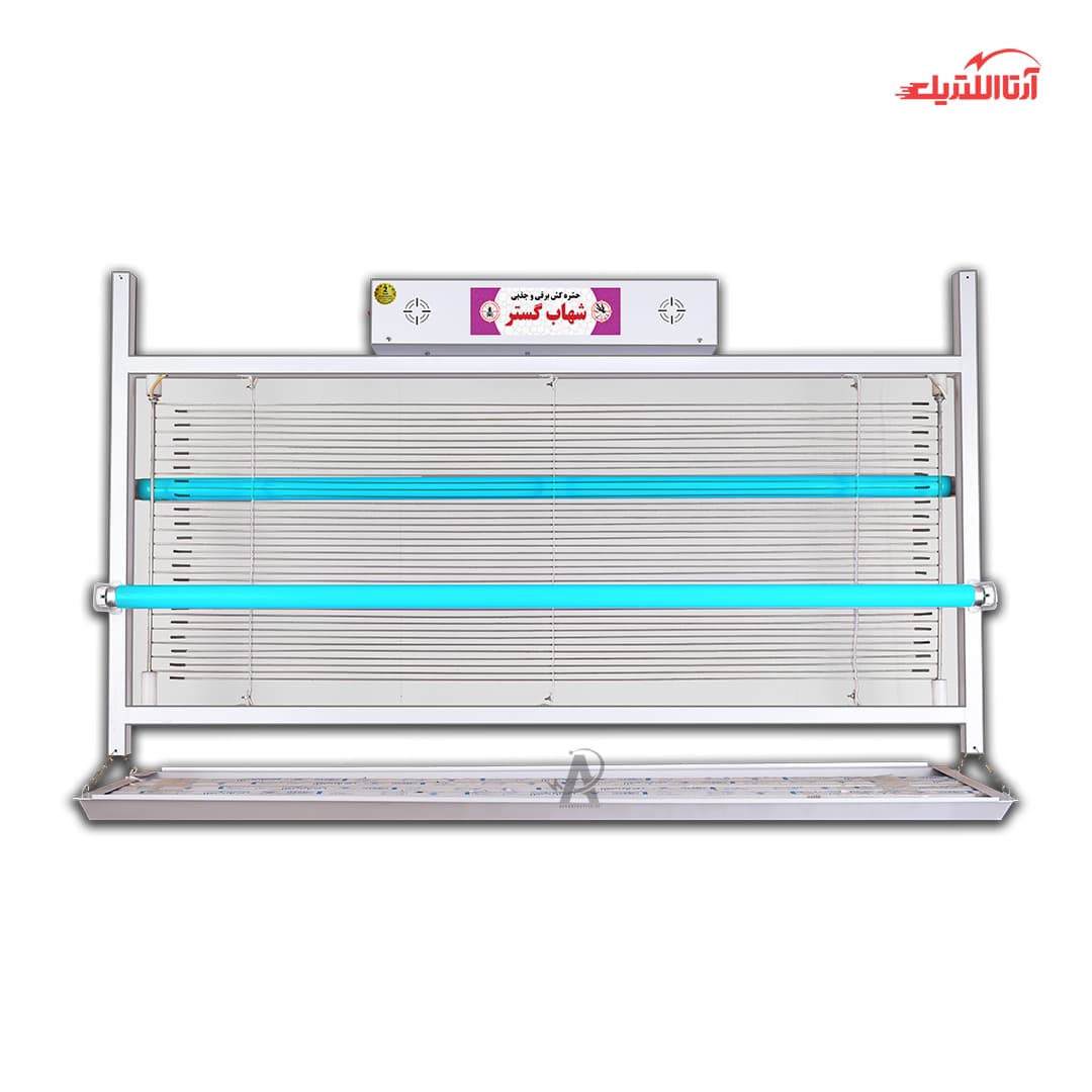 حشره کش برقی جذبی صنعتی 2 در 40 وات UV شهاب گستر مدل FUV2x40WS — تصویر ۱۱