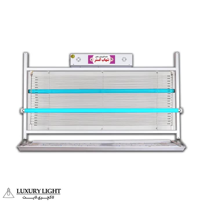 حشره کش برقی جذبی صنعتی 2 در 40 وات UV شهاب گستر مدل FUV2x40WS — تصویر ۳