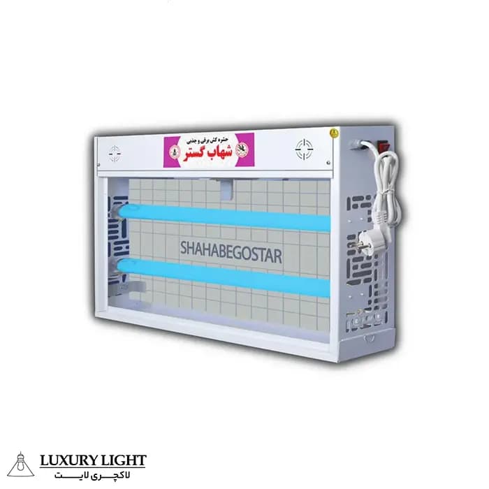 حشره کش برقی چسبی 2 در 20 وات کوتاه شهاب گستر مدل FUV2x20WLK — تصویر ۹