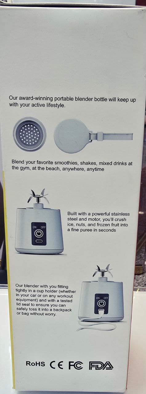 مخلوط کن شارژی مدل Portable Blender 6S — تصویر ۸